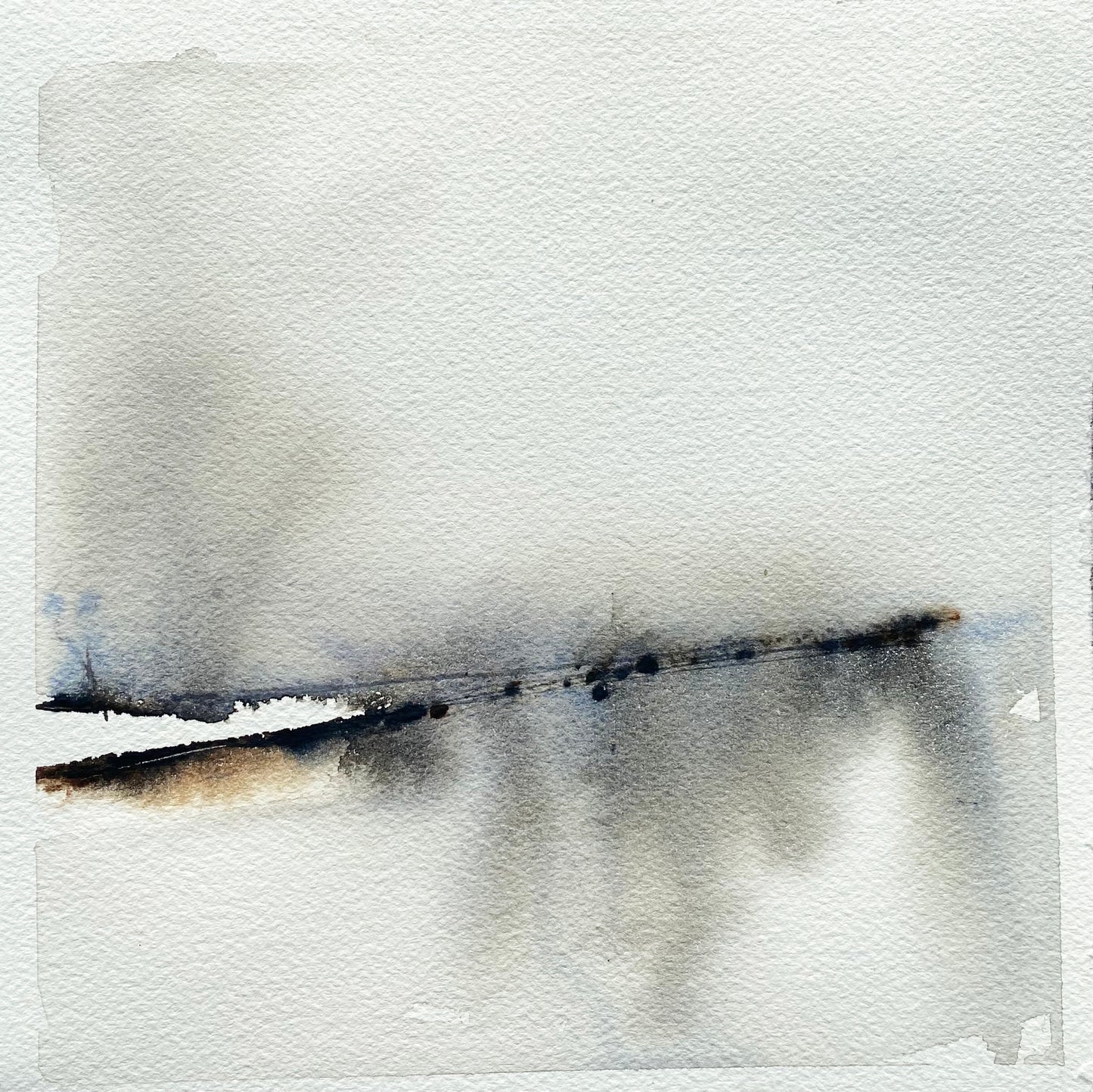 Watercolour Square No.8